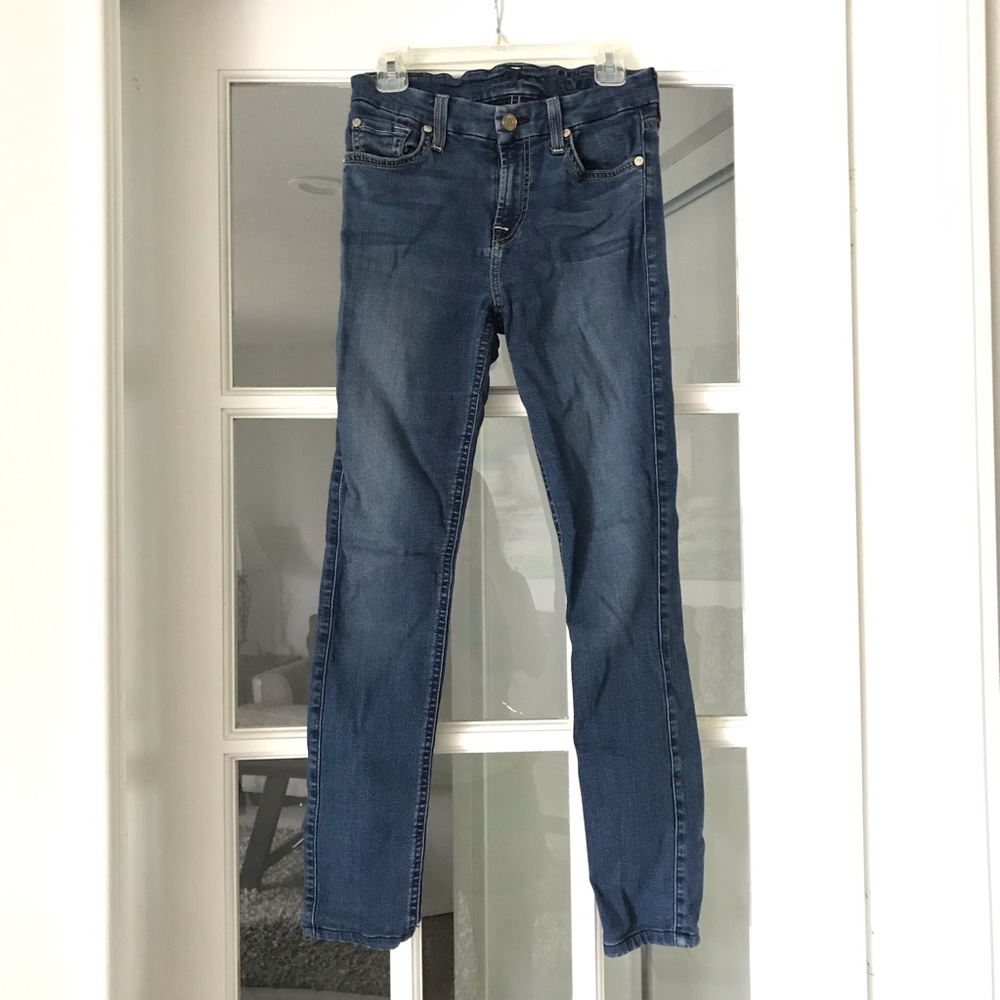 7 For All Mankind "the midrise skinny" jean